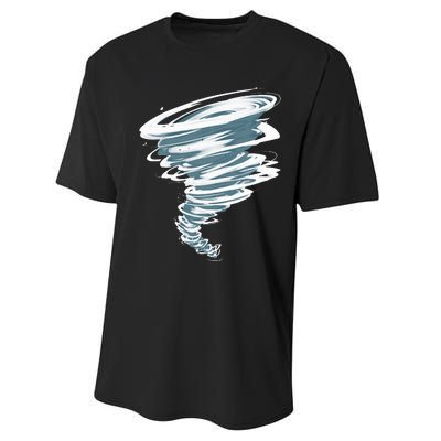 Best Tornado Storm Hunter Weather Meteorology Performance Sprint T-Shirt