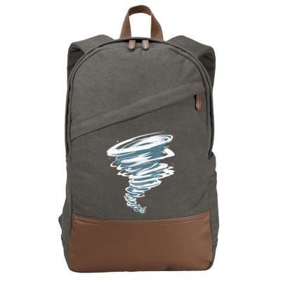 Best Tornado Storm Hunter Weather Meteorology Cotton Canvas Backpack