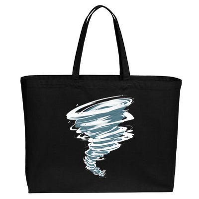 Best Tornado Storm Hunter Weather Meteorology Cotton Canvas Jumbo Tote