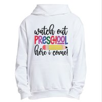 Back To School Watch Out Kindergarten Here I Come School Vibes 1st Day Of School Urban Pullover Hoodie