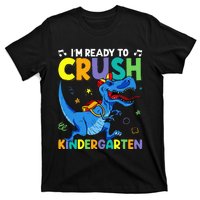 Back To School Dino I'm Ready To Crush Kindergarten Dinosaur T-Shirt