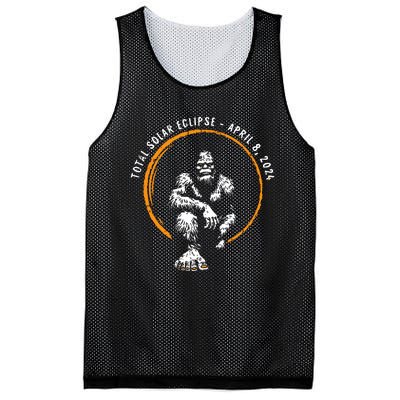 Bigfoot Total Solar Eclipse April 8 2024 Totality Mesh Reversible Basketball Jersey Tank