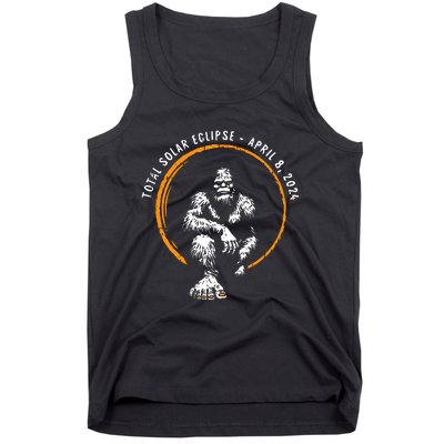 Bigfoot Total Solar Eclipse April 8 2024 Totality Tank Top