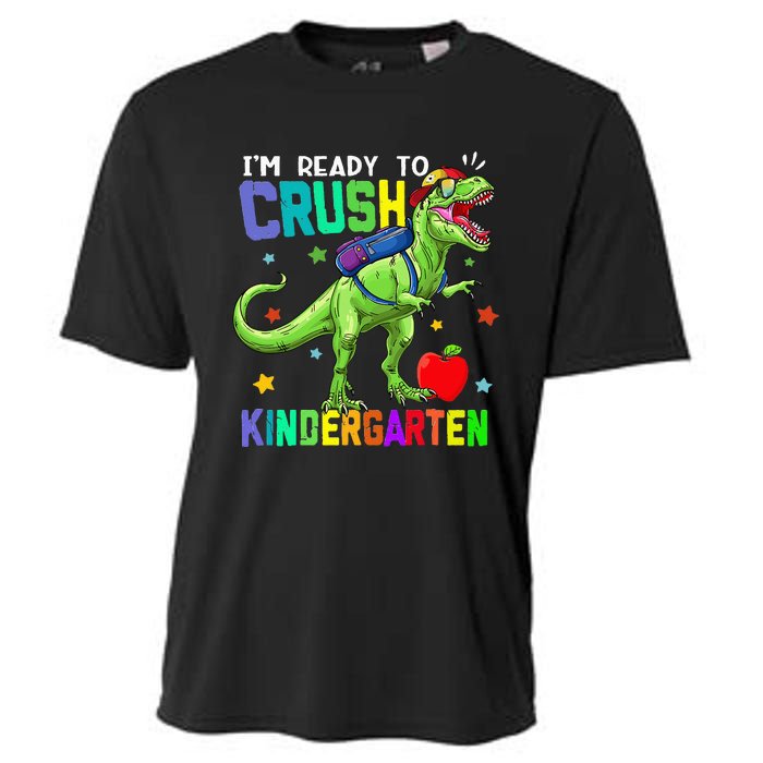 back to school dinosaur im ready to crush kindergarten Cooling Performance Crew T-Shirt