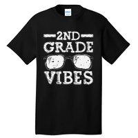 Back To School 2nd Grade Vibes First Day Teacher Gift Tall T-Shirt