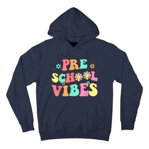 Back To School Preschool Vibes Groovy Teacher Wo Kid Hoodie