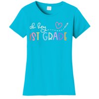 Back To School Oh Hey 1st Grade Teachers Women's T-Shirt