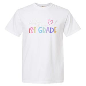 Back To School Oh Hey 1st Grade Teachers Garment-Dyed Heavyweight T-Shirt