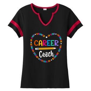 Back To School Tee Career Coach Teacher Counselor Squad Meaningful Gift Ladies Halftime Notch Neck Tee