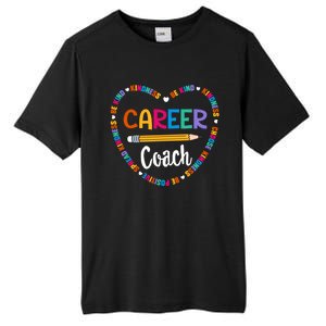 Back To School Tee Career Coach Teacher Counselor Squad Meaningful Gift Tall Fusion ChromaSoft Performance T-Shirt