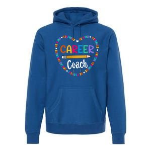 Back To School Tee Career Coach Teacher Counselor Squad Meaningful Gift Premium Hoodie