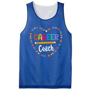 Back To School Tee Career Coach Teacher Counselor Squad Meaningful Gift Mesh Reversible Basketball Jersey Tank