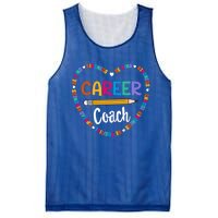 Back To School Tee Career Coach Teacher Counselor Squad Meaningful Gift Mesh Reversible Basketball Jersey Tank