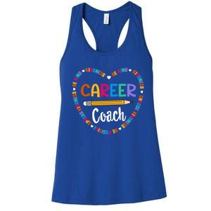 Back To School Tee Career Coach Teacher Counselor Squad Meaningful Gift Women's Racerback Tank