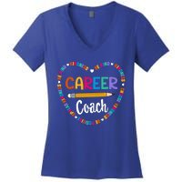 Back To School Tee Career Coach Teacher Counselor Squad Meaningful Gift Women's V-Neck T-Shirt