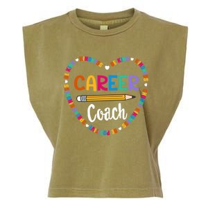 Back To School Tee Career Coach Teacher Counselor Squad Meaningful Gift Garment-Dyed Women's Muscle Tee