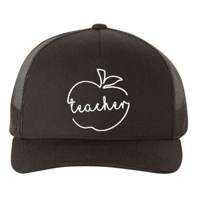 Back To School Teacher Children Yupoong Adult 5-Panel Trucker Hat