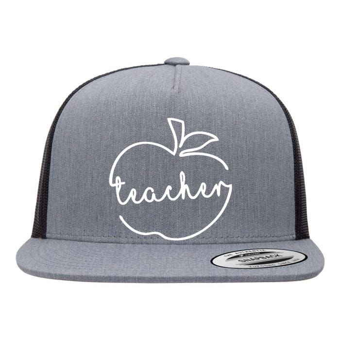 Back To School Teacher Children Flat Bill Trucker Hat