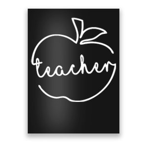 Back To School Teacher Children Poster