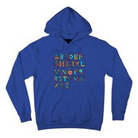 Back To School Alphabet Kindergarten Teacher Cool Gift Hoodie