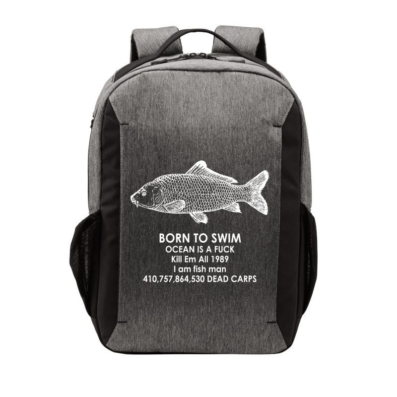 Born To Swim Ocean Is A Fuck Vector Backpack
