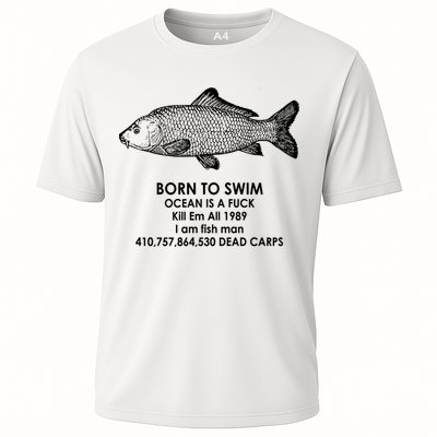 Born To Swim Ocean Is A Fuck Performance Shirt