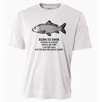 Born To Swim Ocean Is A Fuck Cooling Performance Crew T-Shirt