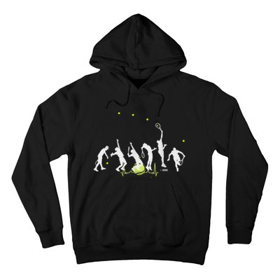 Big Tennis Serve Soft Serve Tennis Tennis Ball Pulse Hoodie