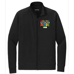 Back To School Assistant Principal Mode On Stretch Full-Zip Cadet Jacket