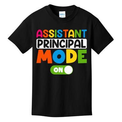 Back To School Assistant Principal Mode On Kids T-Shirt