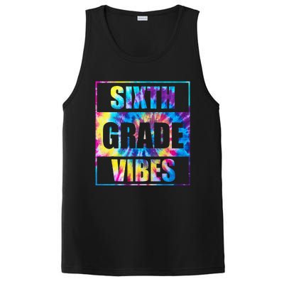 Back To School 6th Grade Vibes First Day Of School Teachers PosiCharge Competitor Tank