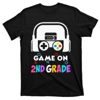 Back To School Game On 2nd Grade Funny Gamer Kids T-Shirt