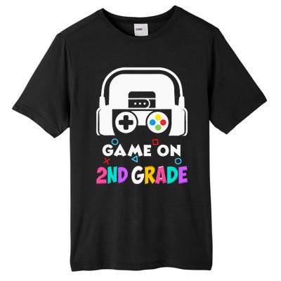 Back To School Game On 2nd Grade Funny Gamer Kids Tall Fusion ChromaSoft Performance T-Shirt