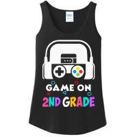 Back To School Game On 2nd Grade Funny Gamer Kids Ladies Essential Tank