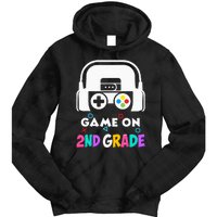 Back To School Game On 2nd Grade Funny Gamer Kids Tie Dye Hoodie