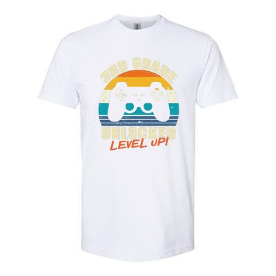 Back To School 3rd Grade Unlocked Level Up Gamer Softstyle CVC T-Shirt