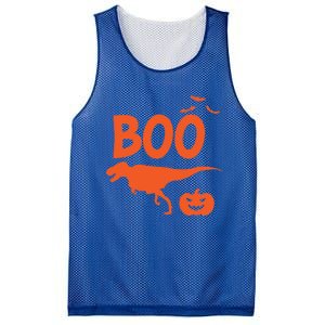 Boo Trex Spooky Halloween Dinosaur Gift Mesh Reversible Basketball Jersey Tank