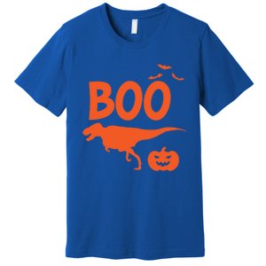 Boo Trex Spooky Halloween Dinosaur Gift Premium T-Shirt