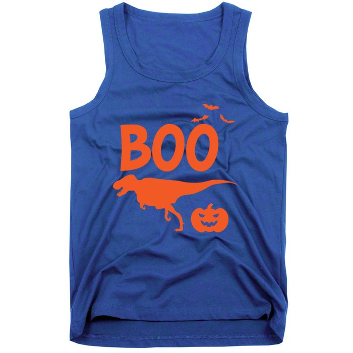 Boo Trex Spooky Halloween Dinosaur Gift Tank Top