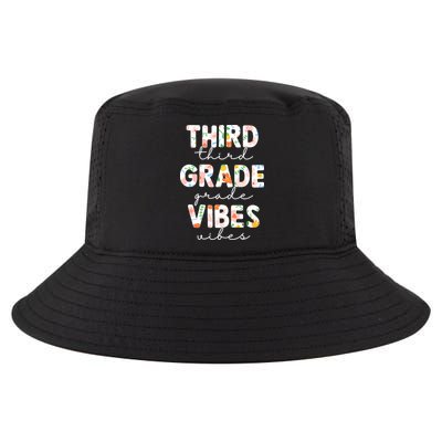Back To School Third Grade Vibes First Day Teacher Cool Comfort Performance Bucket Hat