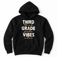 Back To School Third Grade Vibes First Day Teacher Hoodie
