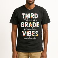 Back To School Third Grade Vibes First Day Teacher Tall T-Shirt
