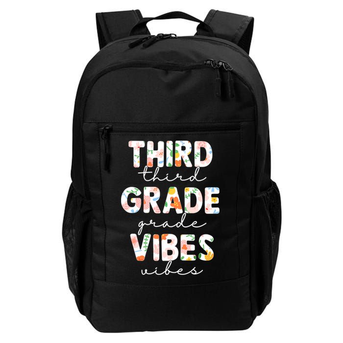 Back To School Third Grade Vibes First Day Teacher Backpack