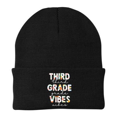 Back To School Third Grade Vibes First Day Teacher Beanie