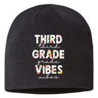 Back To School Third Grade Vibes First Day Teacher Sustainable Beanie