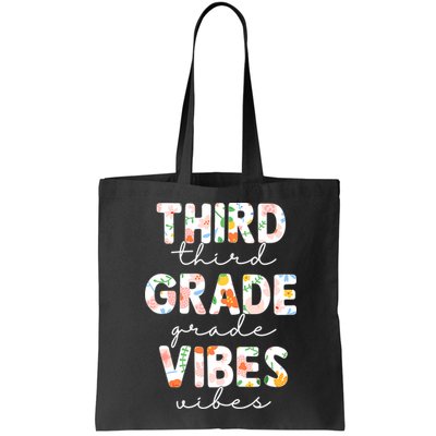 Back To School Third Grade Vibes First Day Teacher Bag