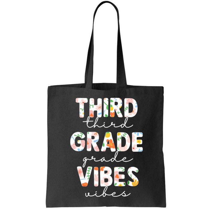 Back To School Third Grade Vibes First Day Teacher Bag