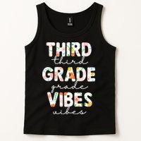 Back To School Third Grade Vibes First Day Teacher Tank Top