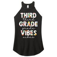 Back To School Third Grade Vibes First Day Teacher Women's Perfect Tri Rocker Tank