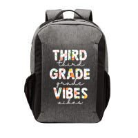 Back To School Third Grade Vibes First Day Teacher Vector Backpack